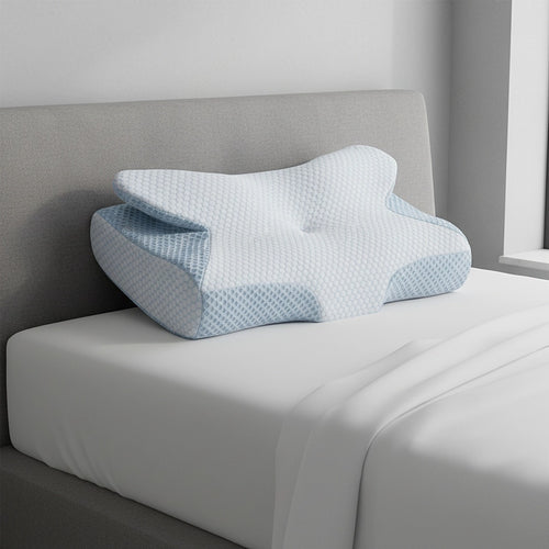 Soft Cervical Memory Foam Pillow for Neck Pain Relief – Ergonomic Support