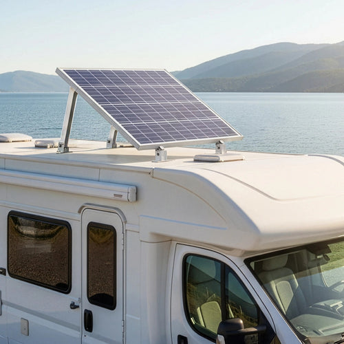 Adjustable Solar Panel Tilt Mount Brackets Kit – Roof, Ground & Boat Mounting System