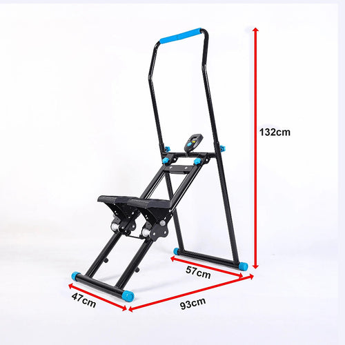 Vertical Climber Stair Stepper Machine – Full Body Home Gym Fitness Equipment for Cardio and Strength
