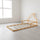 Low Bed for Kids - Wood Pine Wood King Single Floor Bed