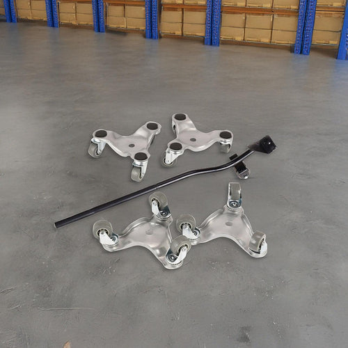4 X All-purpose Dolly Metal Heavy Duty Furniture Mover Slider Set 