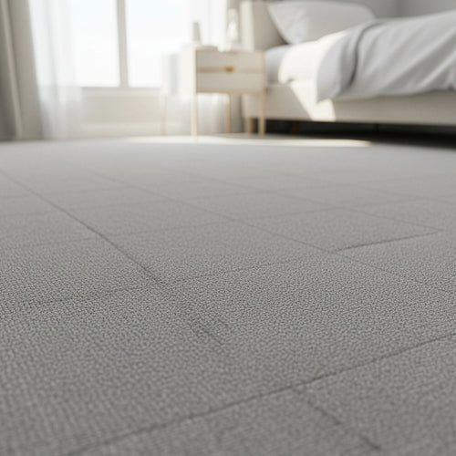5m² Light Grey Carpet Tiles Set – Commercial & Home Flooring for Office, Retail & Living Areas