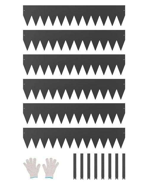 Steel Landscape Edging 6 Pack – 100x20cm Rust-Resistant Garden Border Edging