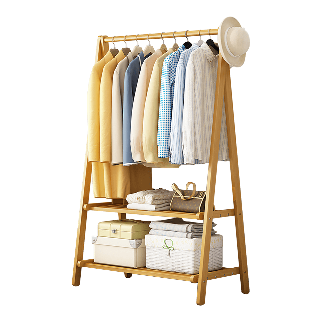 Portable wood rack hotsell