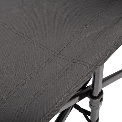 Camping Bed Elevated Cot with Mattress – Foldable Outdoor Sleeping Bed for Adults