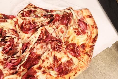 Pizza Blanket 150cm Throw Rug