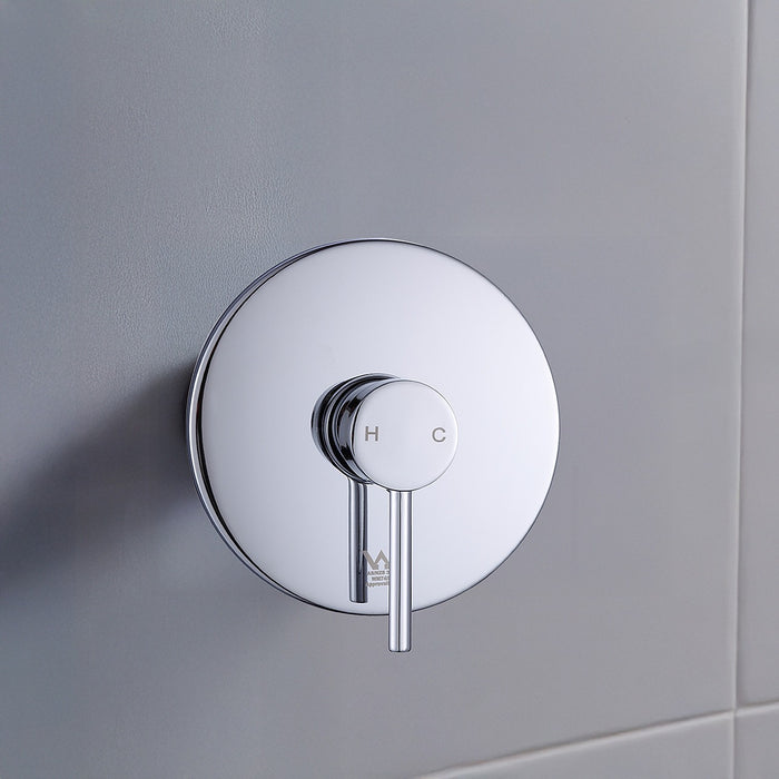 Bathroom Shower Bath Mixer Tap WATERMARK Approved - Chrome