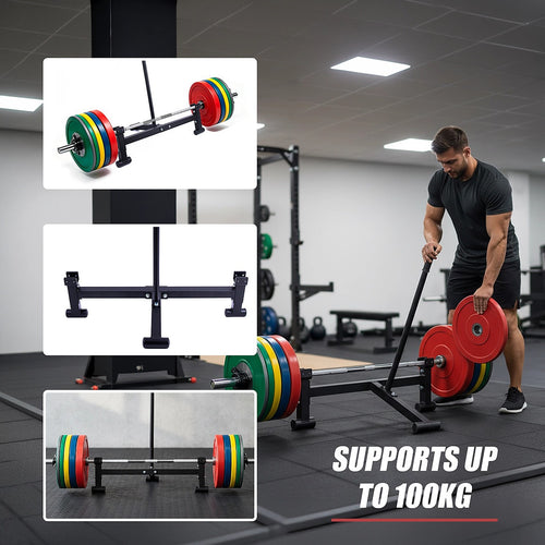 Heavy Duty Steel Deadlift Jack Plate Changer with Anti-Slip Handle