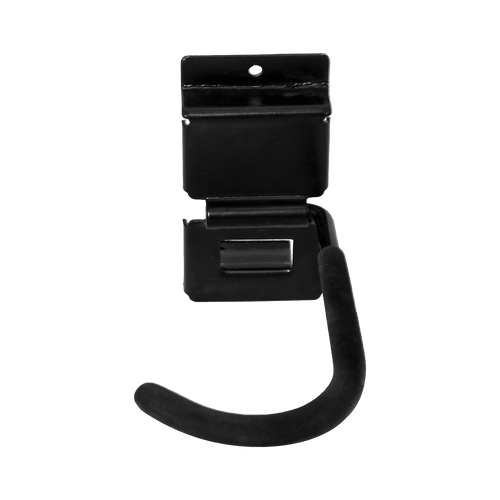 Slatwall Storage Pack for Retail Display Garage Storage - Black Side Wall J Hook