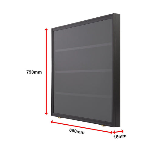 Sports Card Display Case – Holds 40 Graded Cards, Polycarbonate Glass