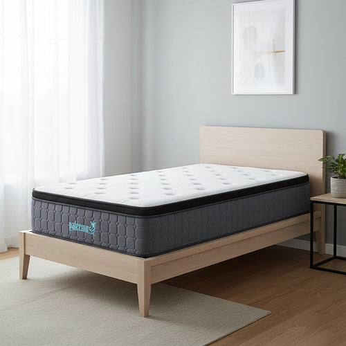 Single Euro Top Pocket Spring Mattress – Motion Isolation & Certified Foam Comfort Layers