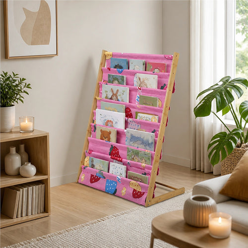 Kids Bookshelf Book Display Organiser