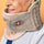 Neck Traction Air Decompression Support Brace Cervical Collar Hand Pump