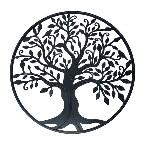 99cm Wall Art Hanging Metal Iron Sculpture – Garden or Home Decorative Feature Piece