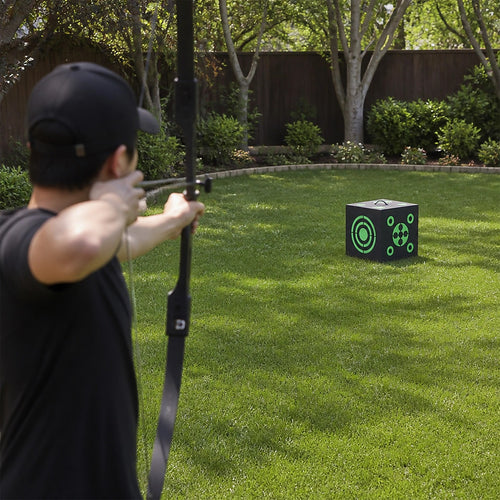 3D Archery Target – 40cm High-Density XPE Foam Cube with Handle