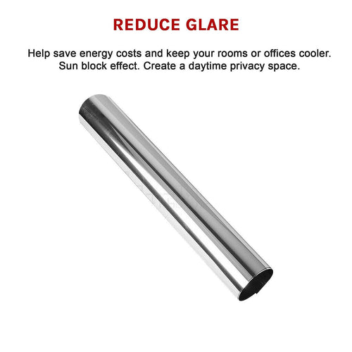 One Way Mirror Privacy Reflection Window Tint Film STOP HEAT 24Ft x 2Ft