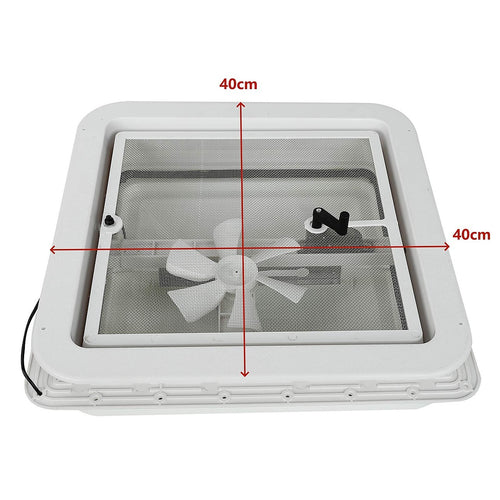 400x400mm Roof Vent Skylight for Caravan & Motorhome