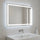 Rectangular LED Mirror with Anti-Fog – Illuminated Bathroom & Living Room Design 120 x 80cm