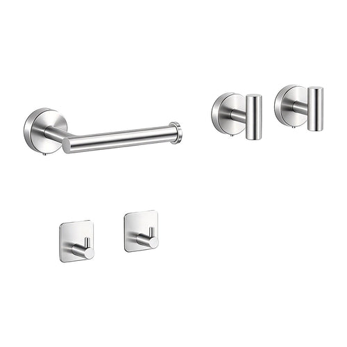 7 Piece Bathroom Accessories Set SUS 304 Stainless Steel Hardware