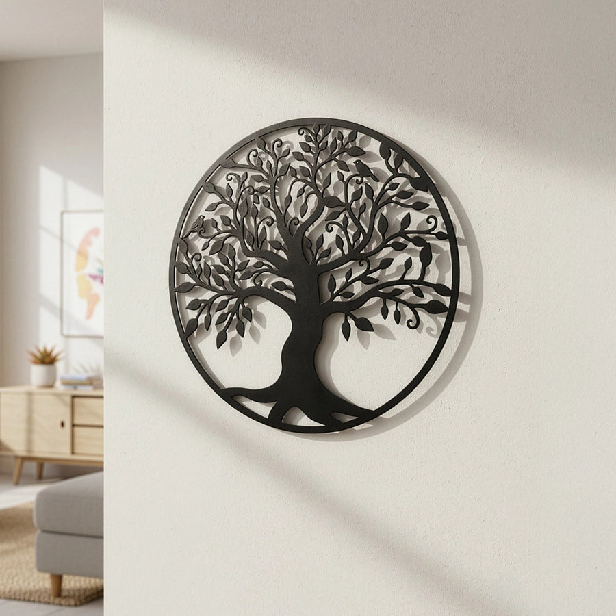 99cm Wall Art Hanging Metal Iron Sculpture – Garden or Home Decorative Feature Piece