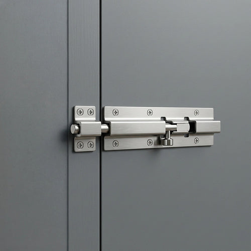 20cm Stainless Steel Sliding Door Lock Latch 10 Pack Heavy Duty
