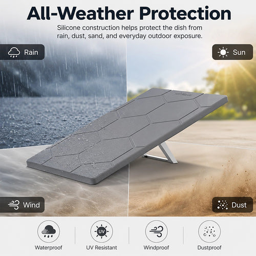 Starlink Gen 3 Protective Cover Silicone Dish Case Grey