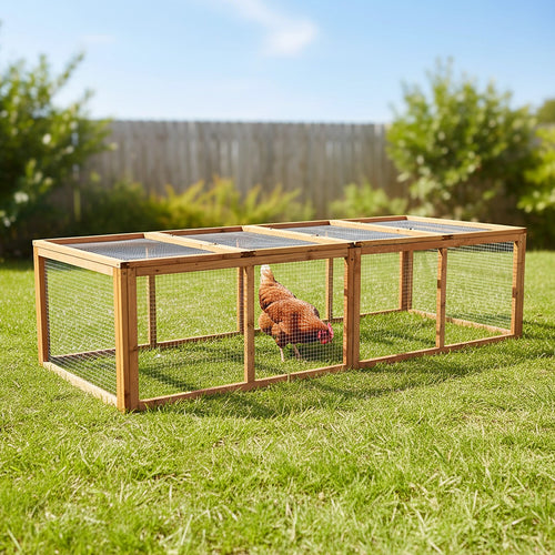 Large Chicken Coop & Run – Outdoor Rabbit Hutch, Guinea Pig Cage and Pet House