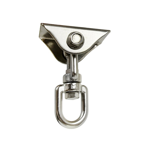 360 Degree Swivel Swing Hanger with Stainless Steel Hook for Ceiling Heavy Duty Hanging Gym Equipment