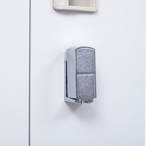 12-Door Locker – Grey with Padlock-operated | Secure Storage for Office, Gym or School Use