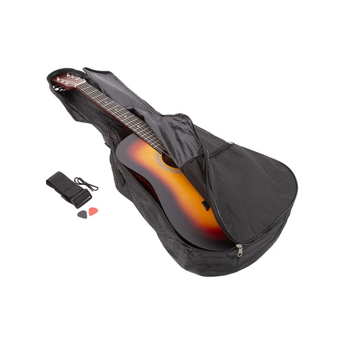 38" Full Size Acoustic Guitar – Wooden Beginner Guitar for Adults & Teens