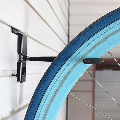 Slatwall Storage Pack for Retail Display Garage Storage - Black Side Wall J Hook