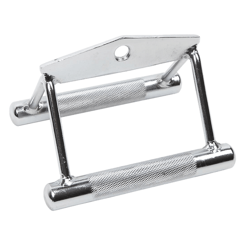 Close Grip Seated Row Handle Bar Triangle Cable Attachment