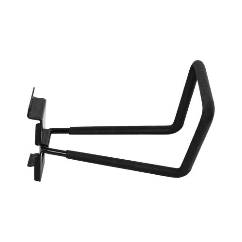 Slatwall Storage Pack for Retail Display Garage Storage - Black Deep Loop Hook