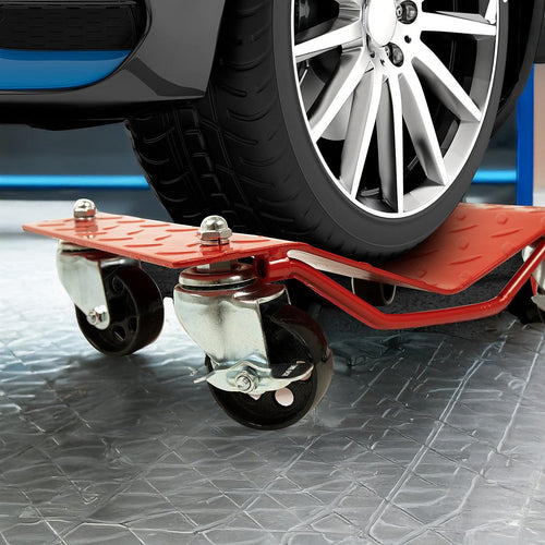 Auto Dolly Car Dolly Wheel Tire 12"x16" Skate 6000lb Repair Slide Set of (4)