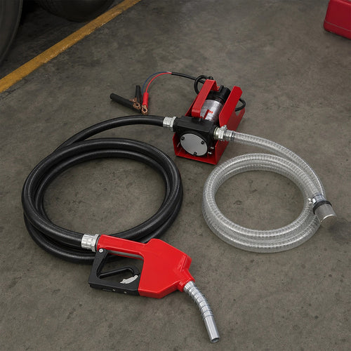 12V Diesel Transfer Pump Kit 10 GPM Electric Fuel Pump