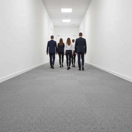 Premium Carpet Tiles in Grey – 5m² Pack for Home, Office & Commercial Flooring