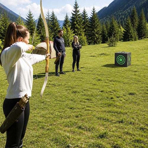 3D Archery Target – 40cm High-Density XPE Foam Cube with Handle