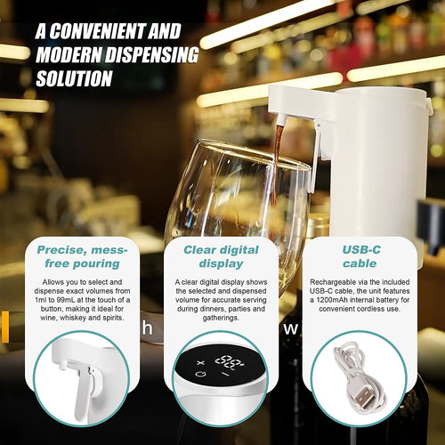 Automatic Electric Wine Decanter Aerator Pourer Pump