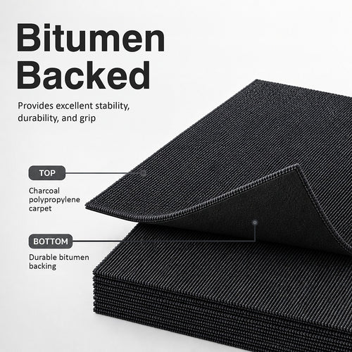 Premium Carpet Tiles in Charcoal – 5m² Pack for Home, Office & Commercial Flooring