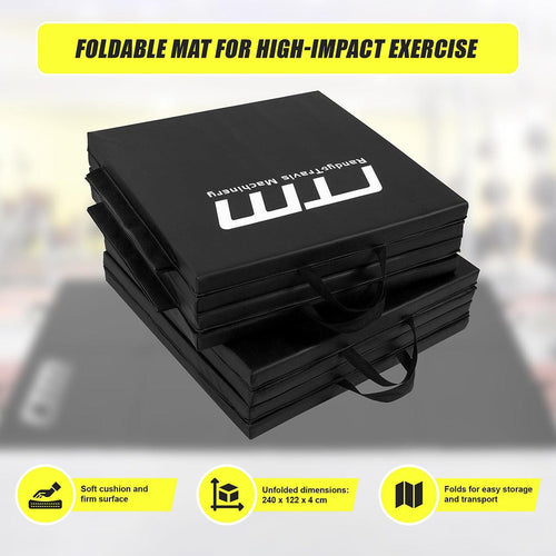 Foldable Exercise Mat Gymnastics Martial Arts Yoga Karate Judo