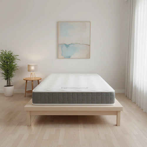 Single Mattress with Memory Foam Toper – OEKO-TEX® Textile & CertiPUR-US® Certified Foam Comfort Support