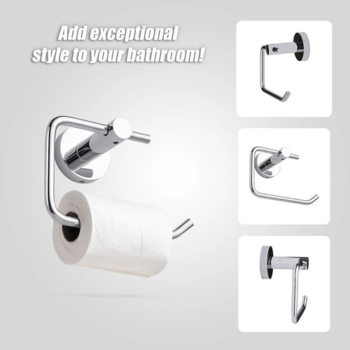 Classic Chrome Toilet Paper Holder Bathroom  