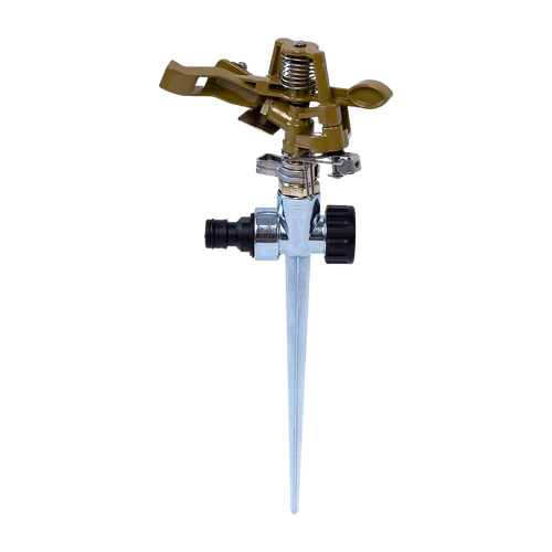 Easy to Install Irrigation Sprinkler 360 Degree Rotating Sprinkler Gun Zinc Alloy Adjustable Rocker Sprinkler