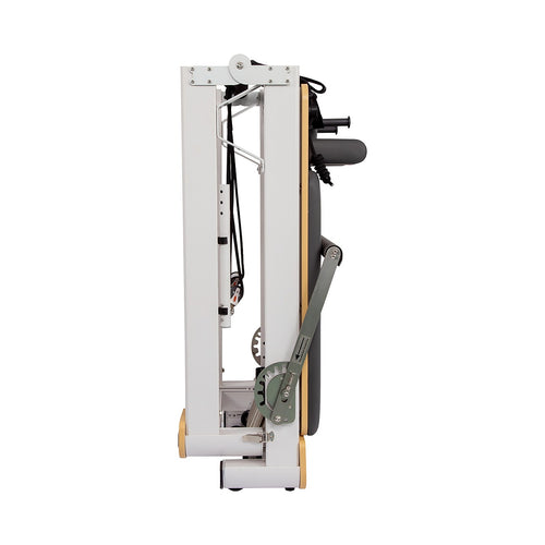 Folding Pilates Reformer Machine – Compact Home Workout Bed for Full-Body Strength & Fitness Training