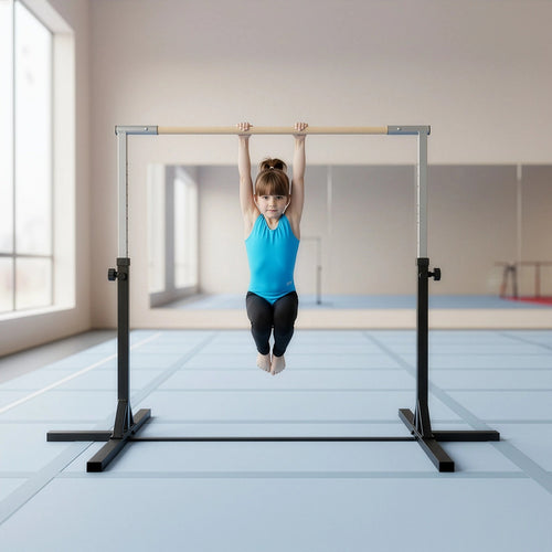 Gymnastics Training Bar Kids Adjustable Horizontal Kip