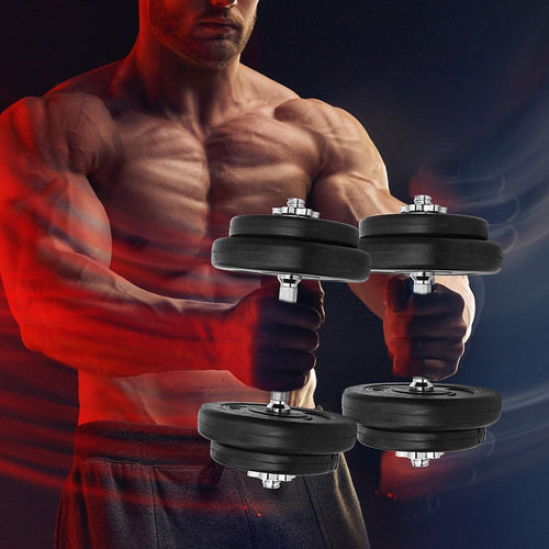 20KG Dumbbell Adjustable Weight Set 