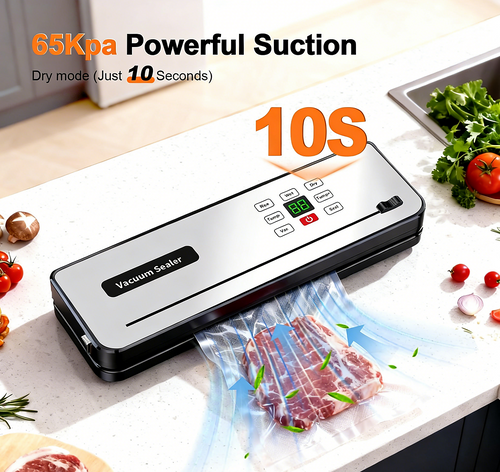 Cordless Food Vacuum Sealer Machine Dry & Wet with 30 Bags