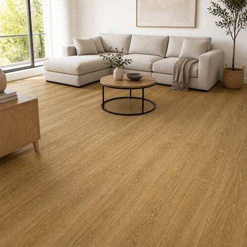 Self Adhesive Vinyl Floor Tiles Peel & Stick Flooring Grain Elm Look 16 Pack 2.3m²