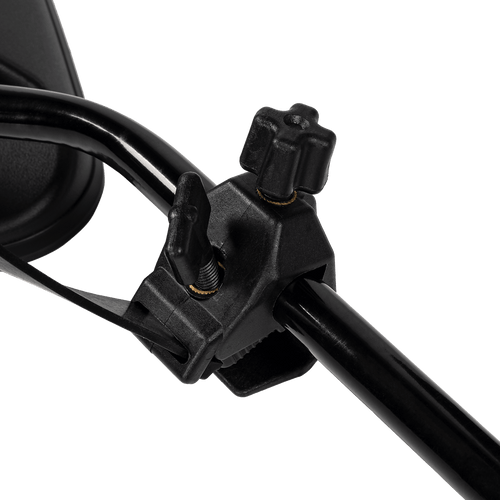 2x Towing Mirrors Pair Clip on Multi Fit Clamp On Towing Caravan 4X4 Trailer