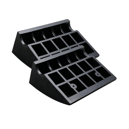 Rubber Curb Ramp 2 Pack 11cm Driveway Threshold Ramps